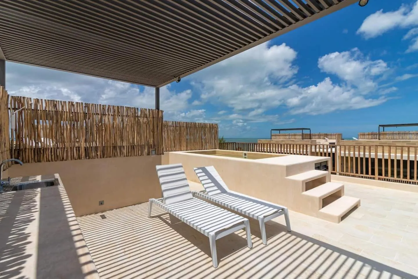 Stunning Ocean View Penthouse With Private Pool - B301 Apartment Isla Holbox