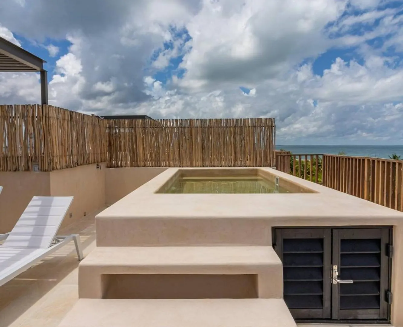 Stunning Ocean View Penthouse With Private Pool - B301 Apartment Isla Holbox 0*,