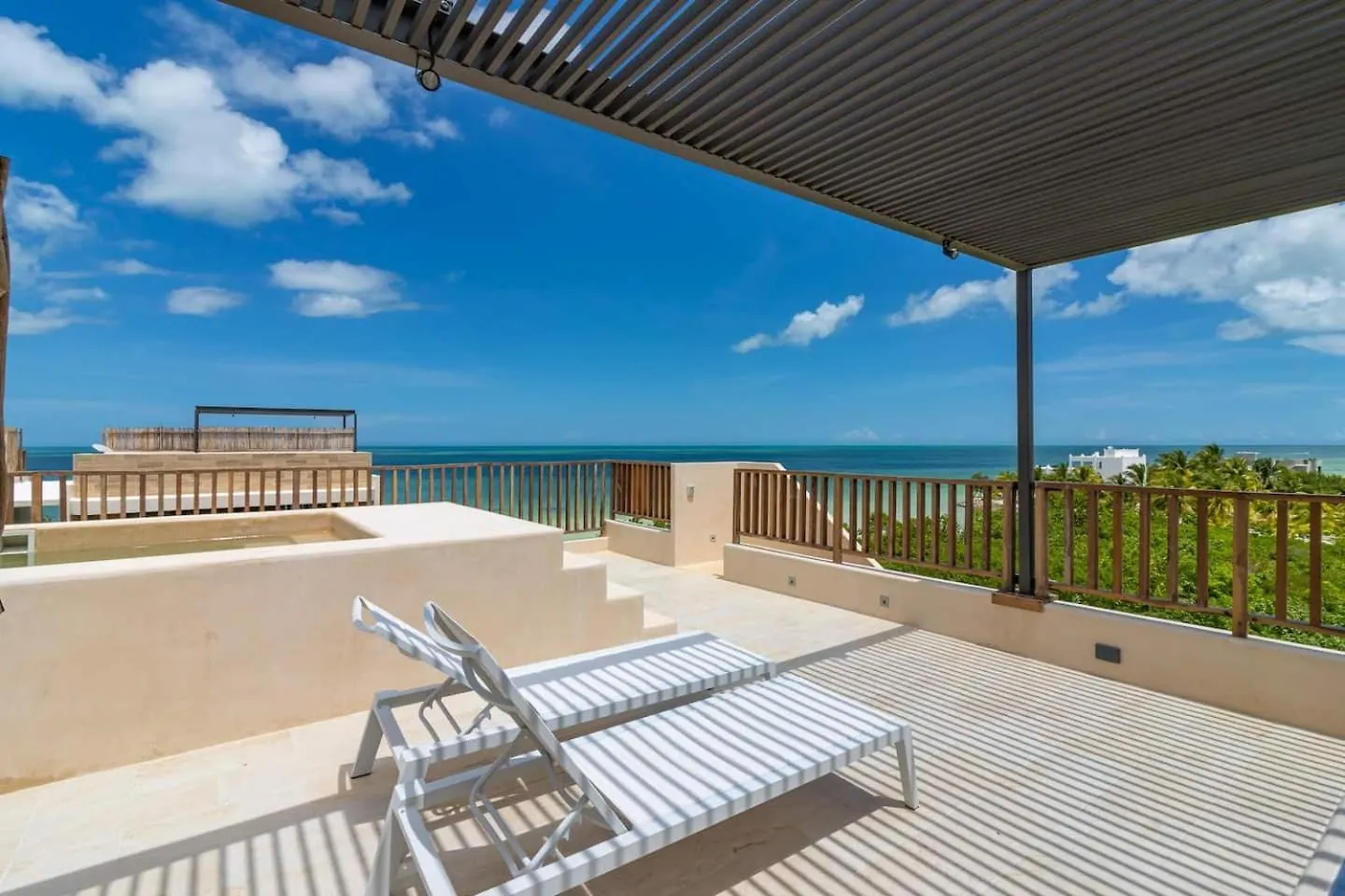 Stunning Ocean View Penthouse With Private Pool - B301 Apartment Isla Holbox