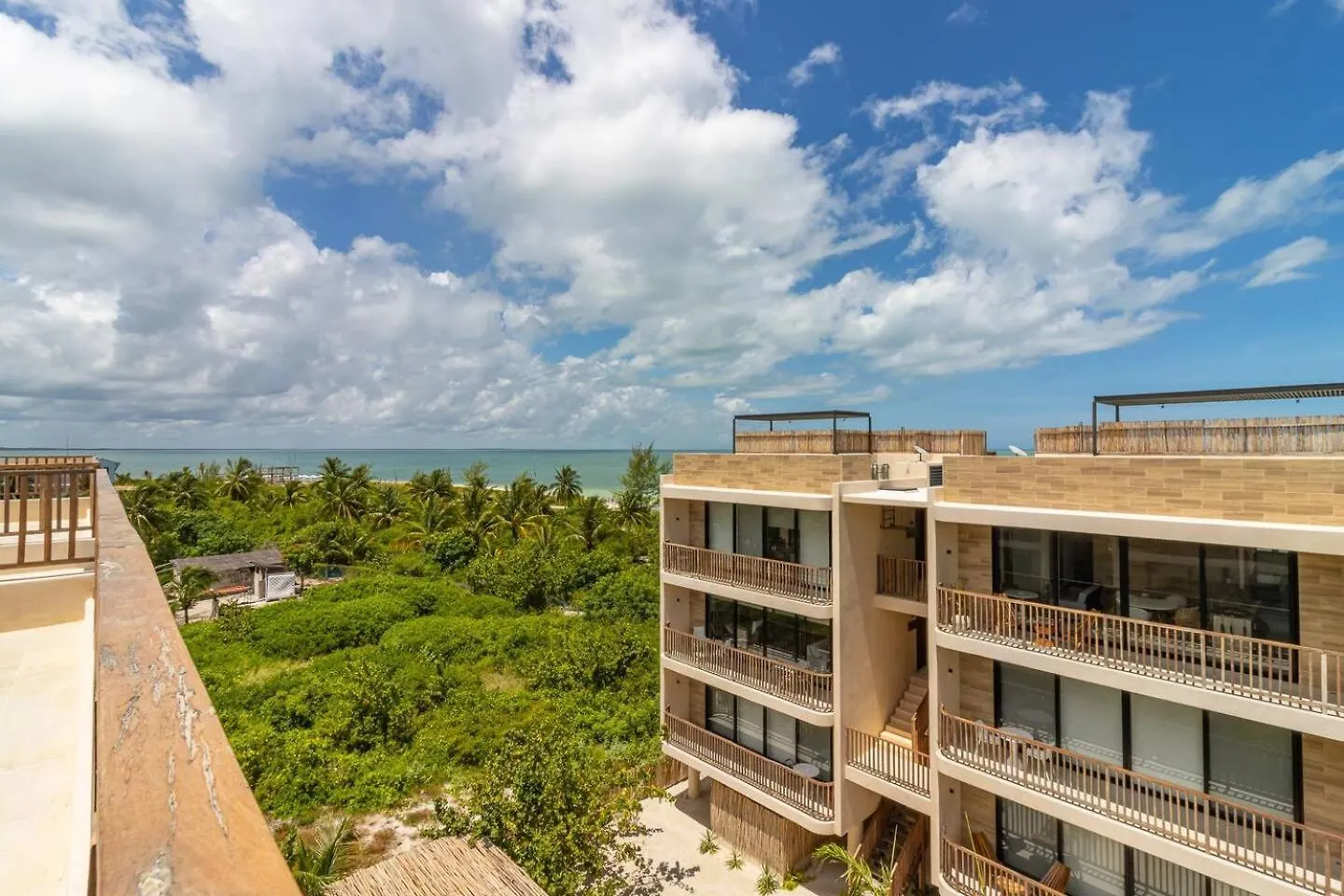 Stunning Ocean View Penthouse With Private Pool - B301 Apartment Isla Holbox 0*,